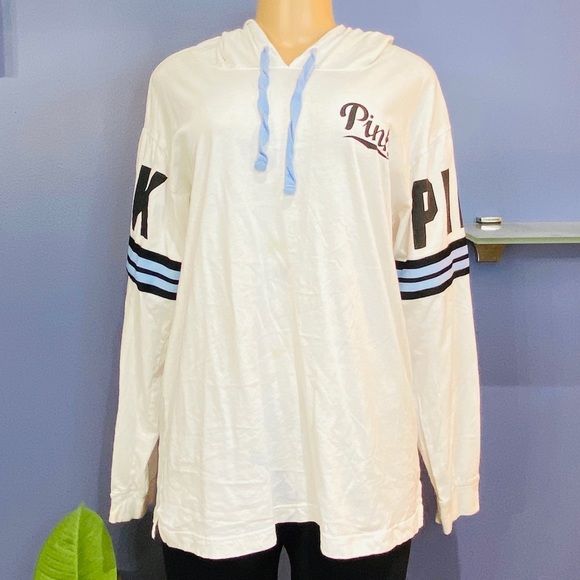 PINK Victoria's Secret Tops - PINK Victoria's Secret Hoodie Shirt